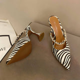 Scarpin Salto Taça Alto Sentier