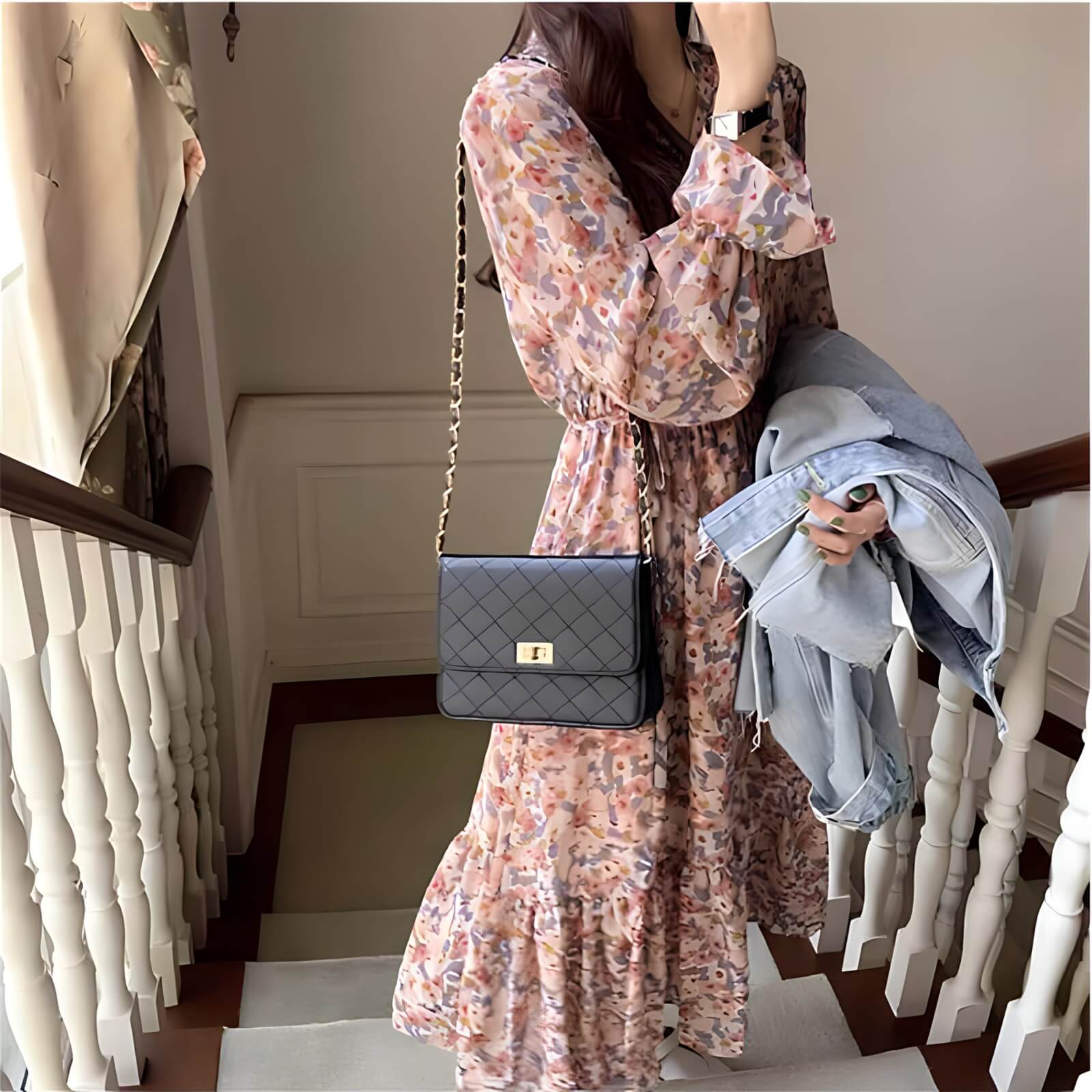 Vestido Mídi Rosa 7