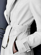 Casaco Feminino Trench Branco 09