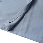 Vestido Midi Elegante Azul Fumê 10