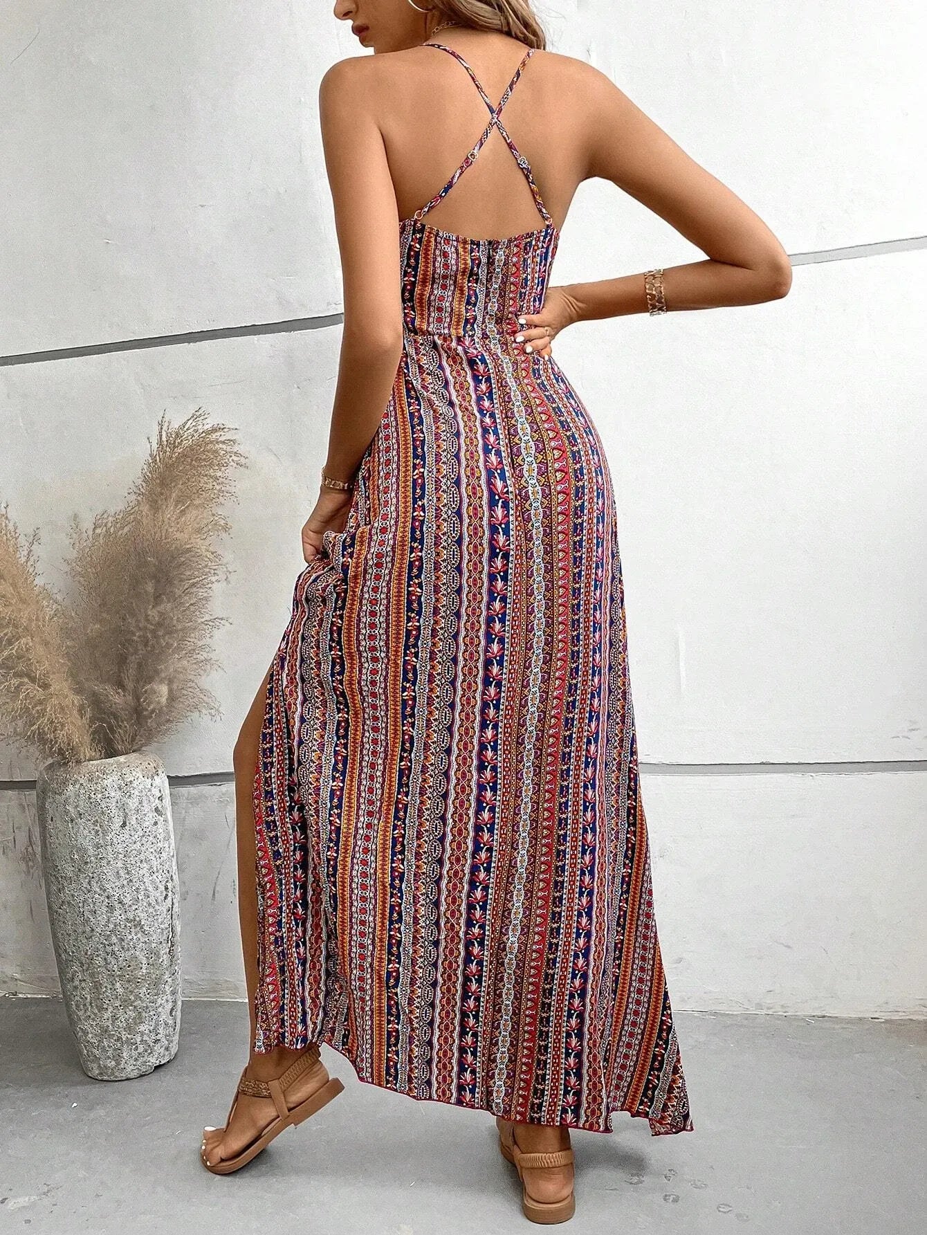 Vestido Longo Boho Maré