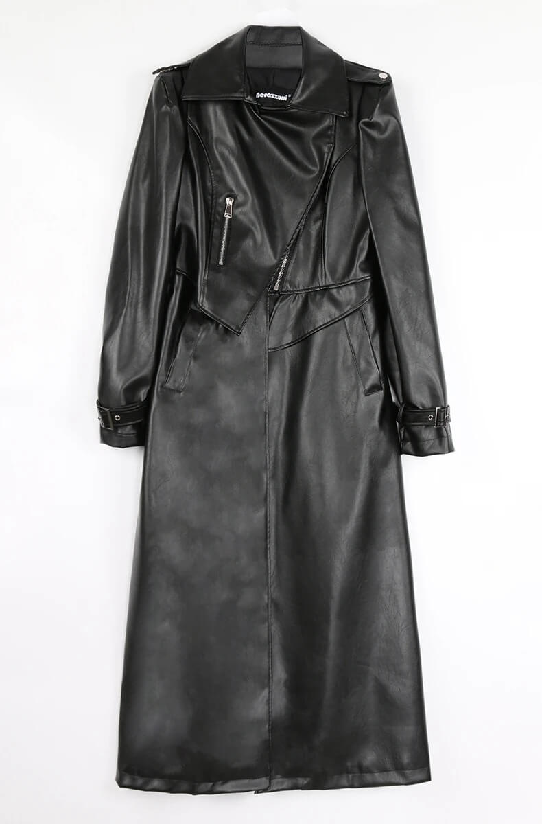 Casaco Feminino Trench Preto 04