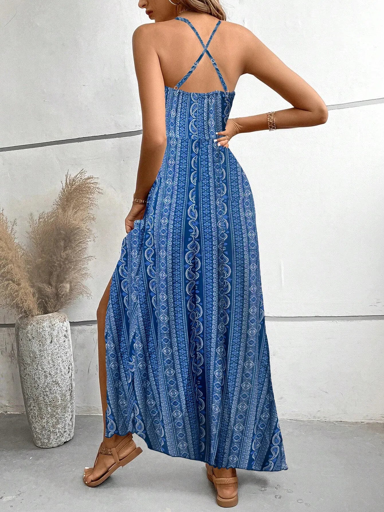 Vestido Longo Boho Maré