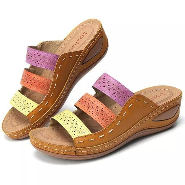 Sandália Confortável Rocco Caramelo / 33 Sapatos 19