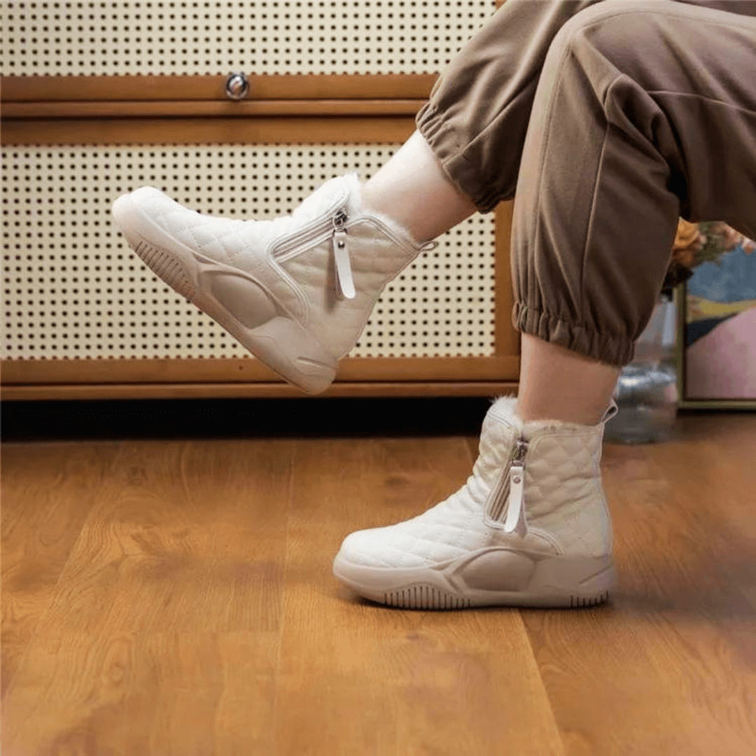 Bota Feminina de Inverno Impermeável Velvet