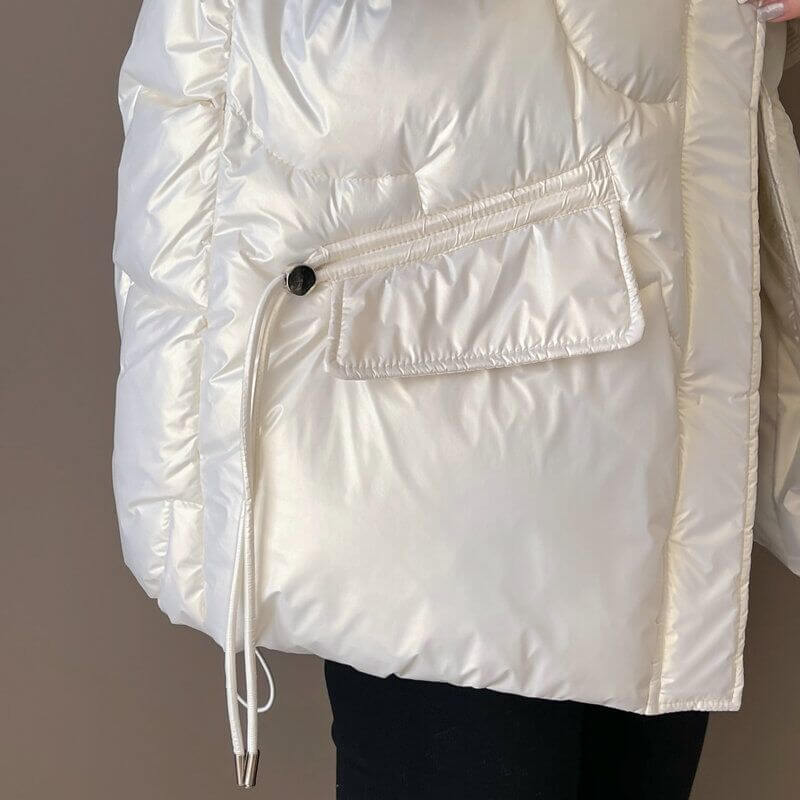 Colete Feminino Puffer Branco 7