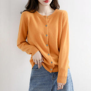 Cardigan Casual Feminino